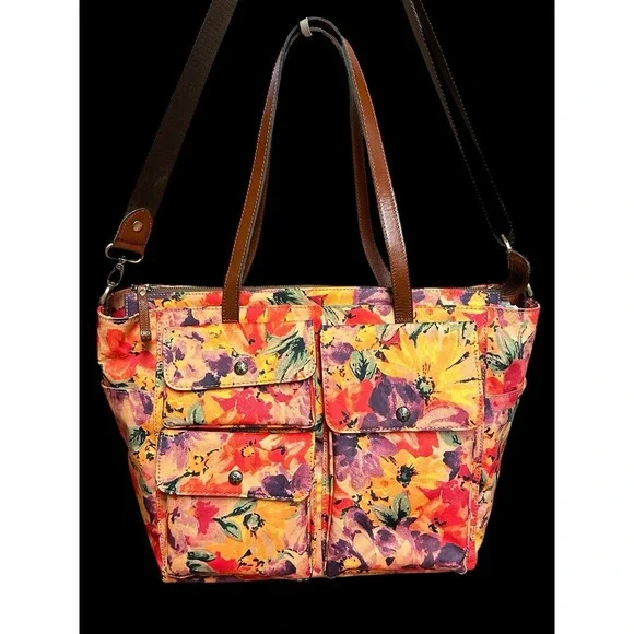 Patricia Nash Sorlana Tote Bag Rainforest So Gorgeous!!! NEW - Picture 6 of 12